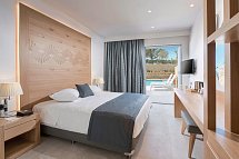 Blue Lagoon Ocean - Wohnbeispiel Doppelzimmer Swim-Up mit Gartenblick (Zimmercodierung DBQ)