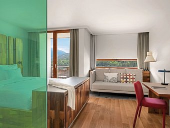 Falkensteiner Hotel & Spa Carinzia - Wohnbeispiel Doppelzimmer Deluxe (Zimmercodierung DD1)