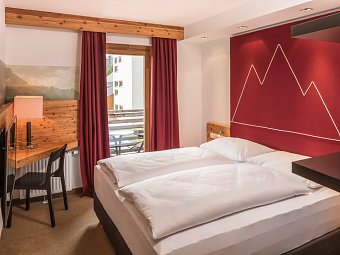 Falkensteiner Club Funimation Katschberg - Wohnbeispiel Doppelzimmer Komfort (Zimmercodierung DF1)