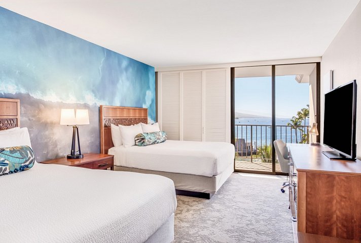 Courtyard King Kamehameha's Kona Beach Hotel - Wohnbeispiel Oceanfront (Zimmercodierungen UGO, U1O, U2O & U3O)