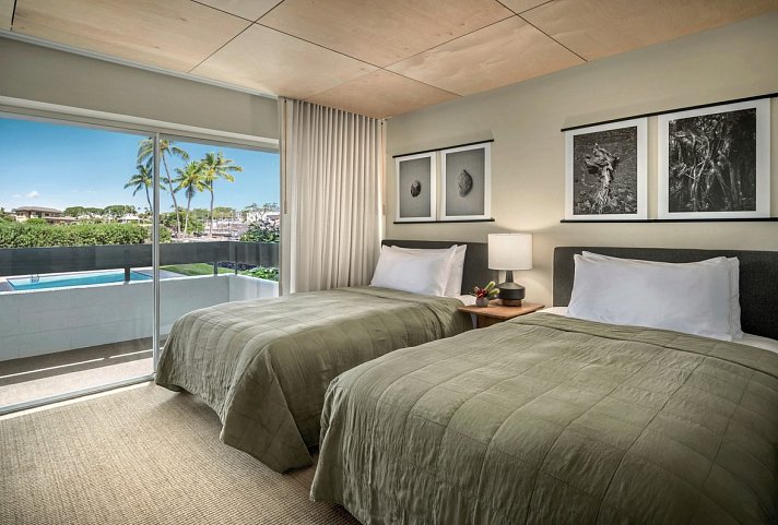 Pacific 19 Kona - Wohnbeispiel Discover Room, 2 Double Beds, Pool View (Zimmercodierung U2P)