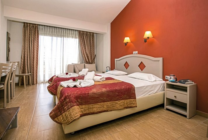 Thalassies Nouveau - Wohnbeispiel Doppelzimmer Superior Nebengebäude (Zimmercodierung DSV)