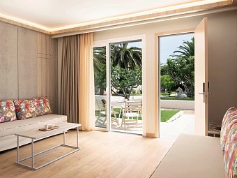 Alexandra Beach Spa Resort - Wohnbeispiel Suite Familie Gartenblick (Zimmercodierung WIG)