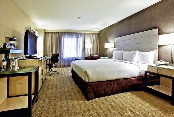 Hilton Los Angeles Airport - Wohnbeispiel Standard 1 King (Zimmercodierungen UG1 & UG6)