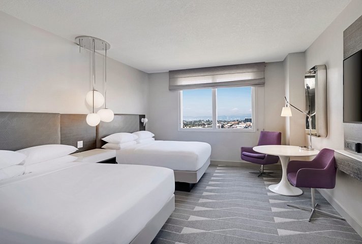 Hyatt Regency Los Angeles International Airport - Wohnbeispiel Standard Queen Queen (Zimmercodierung UG4)