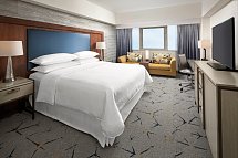 Sheraton Gateway Los Angeles Hotel - Wohnbeispiel Traditional King Bed (Zimmercodierung UG2)