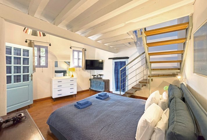 Traditionelle Ferienhäuser - Wohnbeispiel Appartement 1 Schlafzimmer (Zimmercodierung AB1)