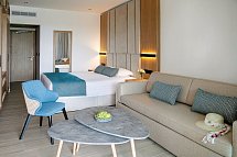 Asterias Beach - Wohnbeispiel Juniorsuite Swim-Up (Zimmercodierung JBQ)