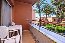 Playacapricho Hotel - Balkon-/Blickbeispiel Doppelzimmer (Zimmercodierungen DB1 & DB2)