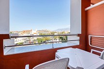 Playacapricho Hotel - Balkon-/Blickbeispiel Einzelzimmer (Zimmercodierung EB1)