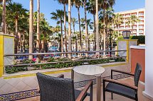 Playacapricho Hotel - Balkon-/Blickbeispiel Doppelzimmer Komfort (Zimmercodierung DF1)