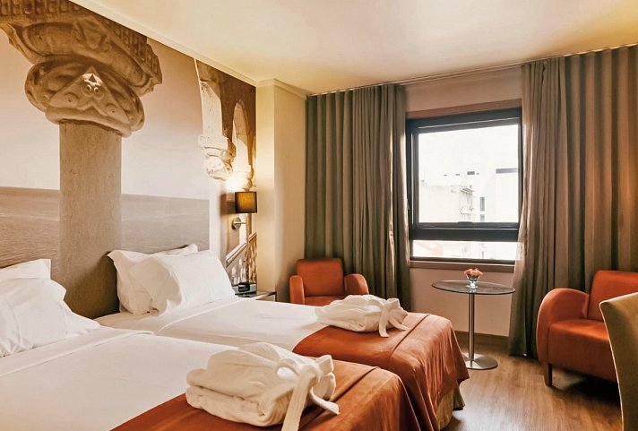 Hotel Marquês de Pombal - Wohnbeispiel Doppelzimmer Standard (Zimmercodierung DG1)