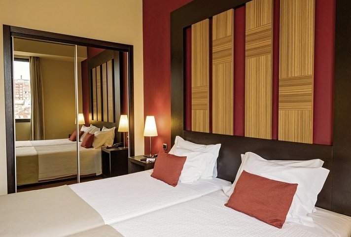 Hotel Lisboa - Wohnbeispiel Doppelzimmer (Zimmercodierung DB1)