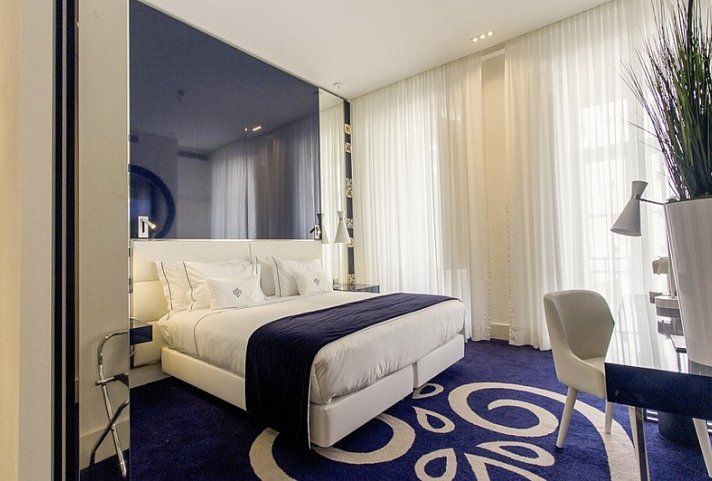 Portugal Boutique Hotel - Wohnbeispiel Doppelzimmer Deluxe (Zimmercodierung DD1)