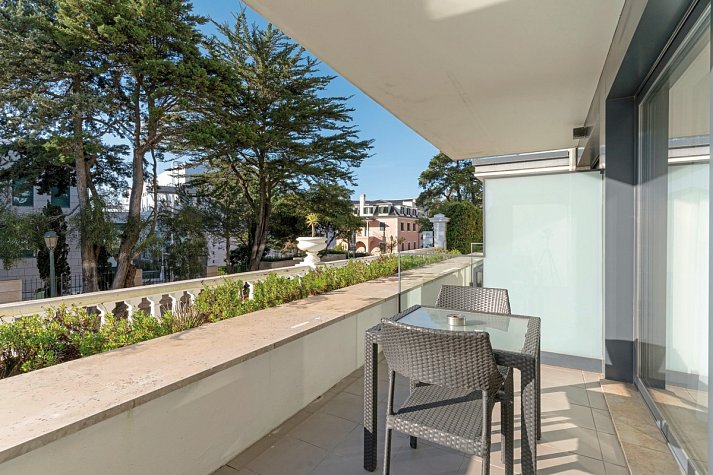 Inglaterra Estoril - Beispiel Balkon Doppelzimmer Superior (Zimmercodierung DS1)