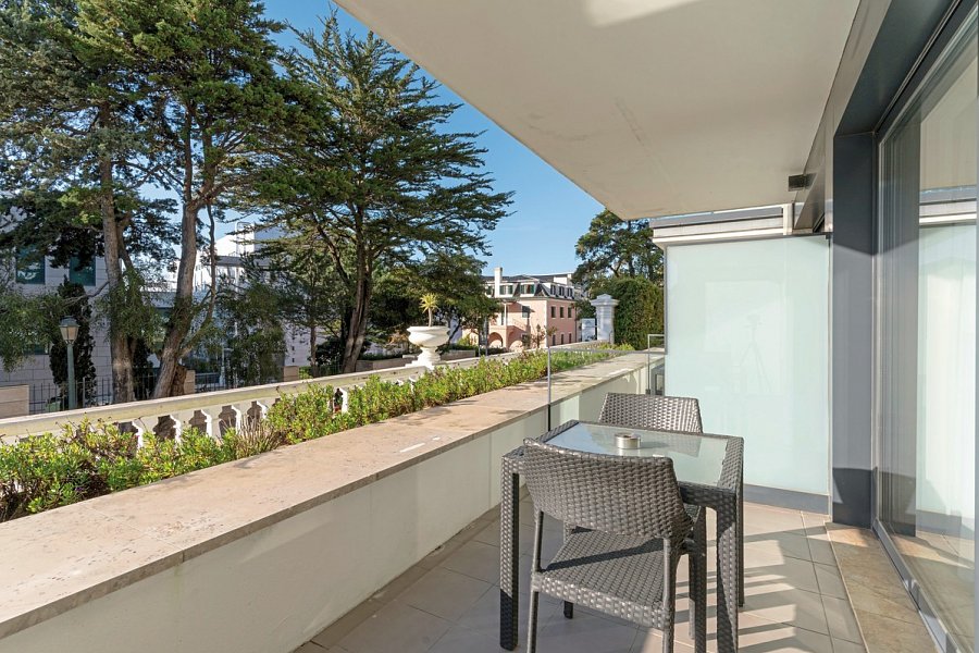 Inglaterra Estoril - Beispiel Balkon Doppelzimmer Superior (Zimmercodierung DS1)