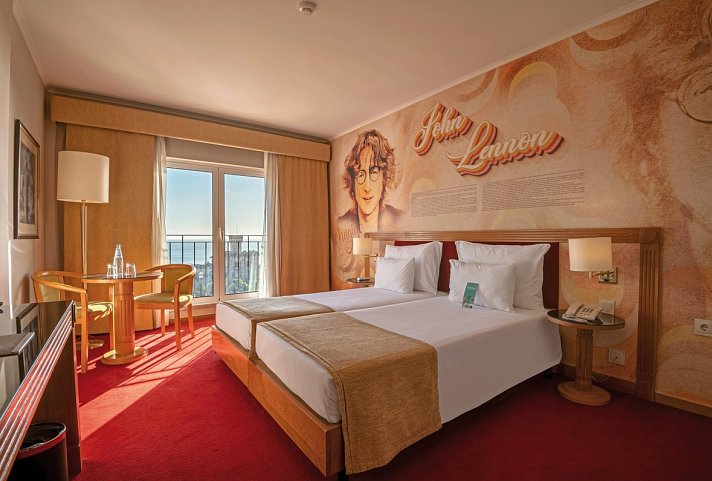 Vila Galé Estoril - Wohnbeispiel Doppelzimmer Meerblick (Zimmercodierung D1M)