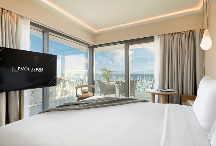 EVOLUTION Cascais-Estoril - Wohnbeispiel Doppelzimmer Panoramablick (Zimmercodierung DS1)