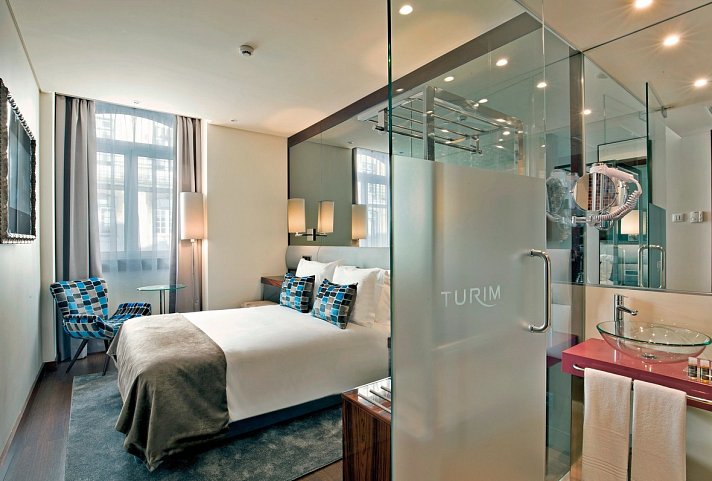 Turim Terreiro do Paço Hotel - Wohnbeispiel Doppelzimmer Superior (Zimmercodierung DS1)