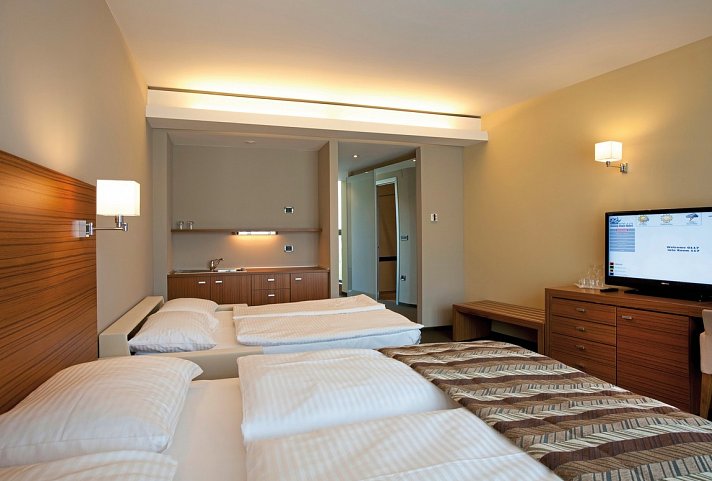 Bohinj Eco Hotel - Wohnbeispiel Familienzimmer (Zimmercodierung FB1)