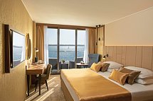 Grand Hotel Bernardin - Wohnbeispiel Doppelzimmer Meerblick (Zimmercodierungen DBM & DCM)