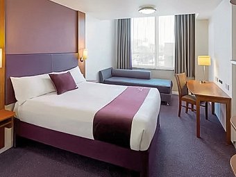Premier Inn London Hammersmith - Wohnbeispiel Doppelzimmer (Zimmercodierung DB1)