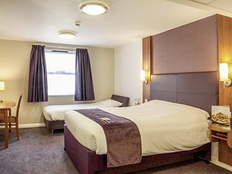 Premier Inn Croydon Town Centre - Wohnbeispiel Doppelzimmer (Zimmercodierung DB1)