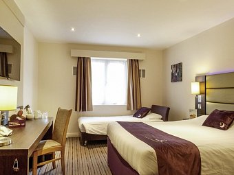 Premier Inn Tower Bridge - Wohnbeispiel Doppelzimmer (Zimmercodierung DB1)
