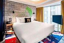 nhow London - Wohnbeispiel Doppelzimmer Superior (Zimmercodierung DS6)