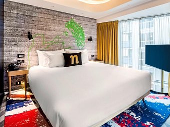 nhow London - Wohnbeispiel Doppelzimmer Superior (Zimmercodierung DS6)