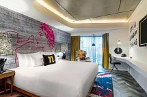 nhow London - Wohnbeispiel Doppelzimmer Superior (Zimmercodierung DS6)