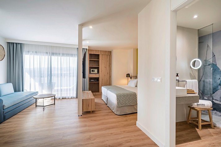 Barceló Margaritas ROYAL LEVEL - Wohnbeispiel Juniorsuite Deluxe (Zimmercodierung JD1)