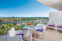 Gran Canaria Princess - Beispiel Terrasse Doppelzimmer Meerblick (Zimmercodierung DBM)