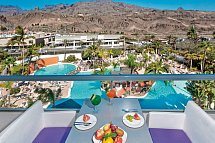 Gran Canaria Princess - Beispiel Terrasse Doppelzimmer (Zimmercodierung DB1)