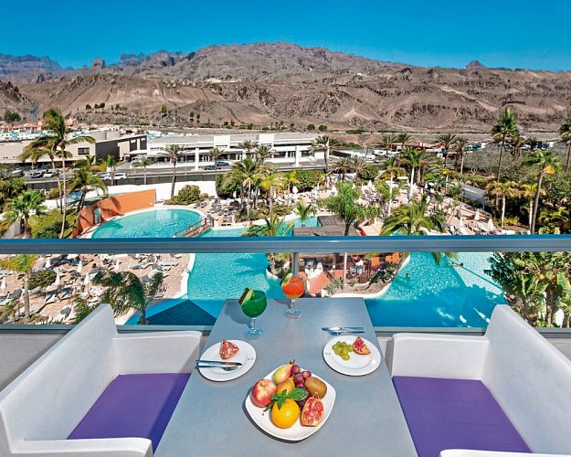 Gran Canaria Princess - Beispiel Terrasse Doppelzimmer (Zimmercodierung DB1)