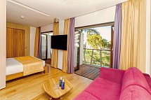 Bohemia Suites & Spa - Wohnbeispiel Studio Suite (Zimmercodierungen SB2 & SB4)