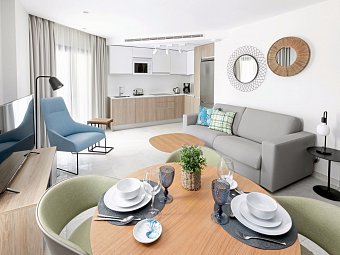 ART Las Palmas by MUR Hotels - Wohnbeipiel Appartement 2 Schlafzimmer (Zimmercodierung OB1)