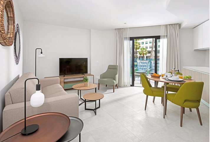 ART Las Palmas by MUR Hotels - Wohnbeispiel Appartement (Zimmercodierungen AB1, OB1 & PB3)