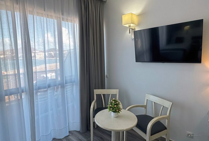 Apartamentos Colón Playa - Wohnbeispiel Studio Meerblick (Zimmercodierung SBM)