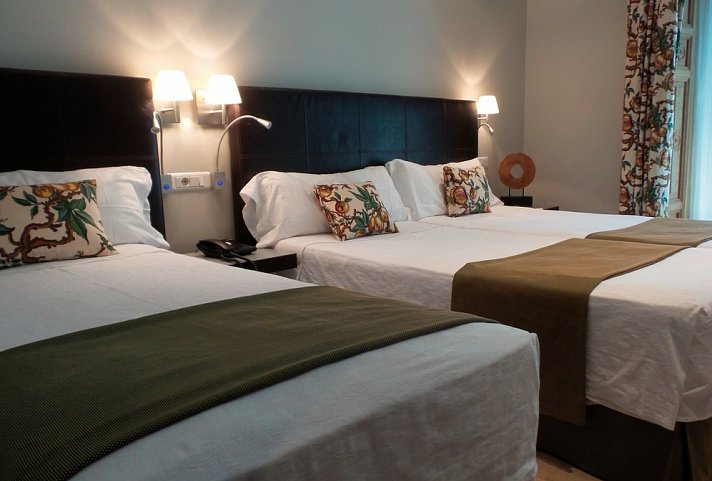 Hotel Moderno - Wohnbeispiel Doppelzimmer (Zimmercodierung DB1)