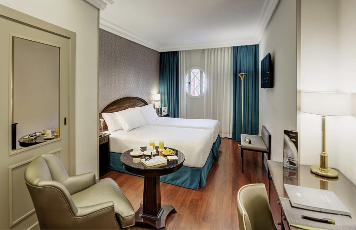 Sercotel Gran Hotel Conde Duque - Wohnbeispiel Doppelzimmer (Zimmercodierung DB1)