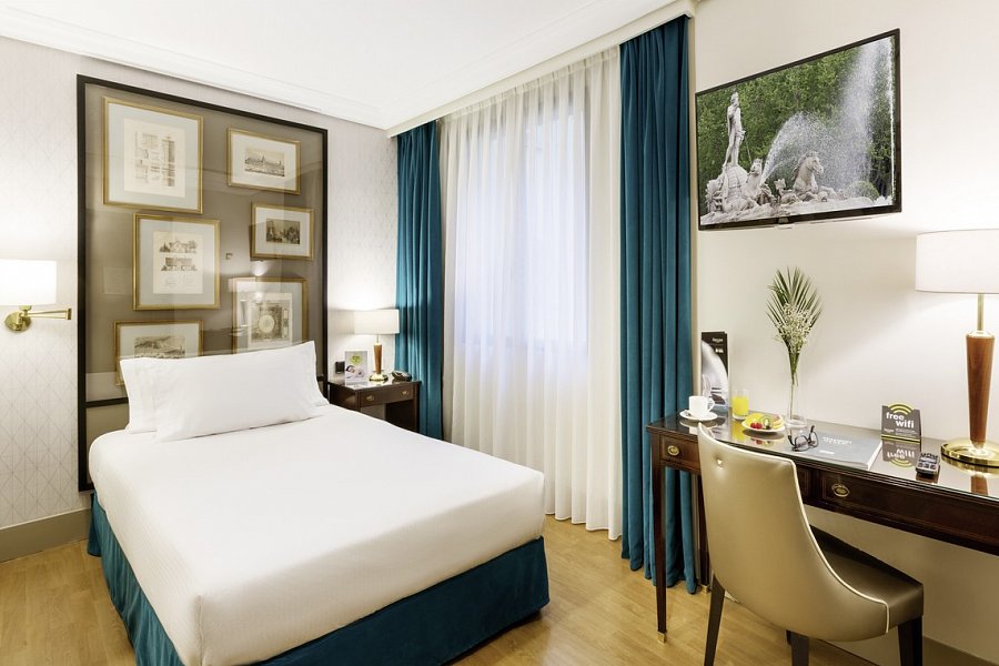 Sercotel Gran Hotel Conde Duque - Wohnbeispiel Einzelzimmer (Zimmercodierung EB1)