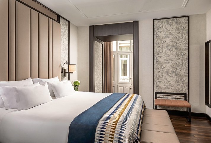 NH Collection Madrid Palacio de Tepa - Wohnbeispiel Doppelzimmer Deluxe (Zimmercodierung DD1)