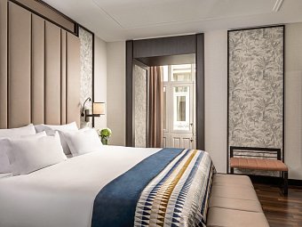 NH Collection Madrid Palacio de Tepa - Wohnbeispiel Doppelzimmer Deluxe (Zimmercodierung DD1)