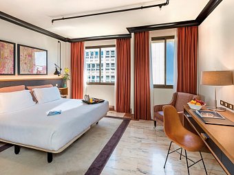 H10 Tribeca - Wohnbeispiel Doppelzimmer Deluxe (Zimmercodierung DD1)