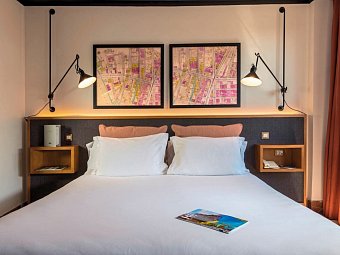 H10 Tribeca - Wohnbeispiel Doppelzimmer Deluxe (Zimmercodierung DD1)
