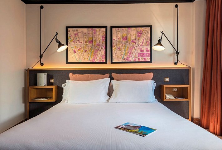 H10 Tribeca - Wohnbeispiel Doppelzimmer Deluxe (Zimmercodierung DD1)