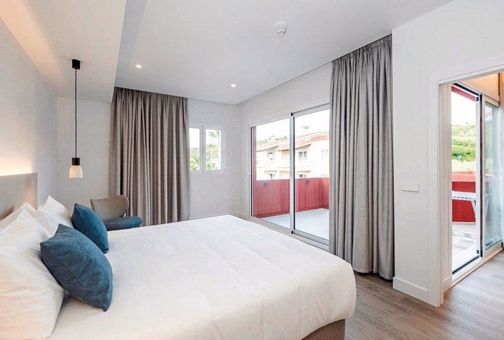 HG Jardín de Menorca - Wohnbeispiel Juniorsuite (Zimmercodierungen JB1 & JS1)