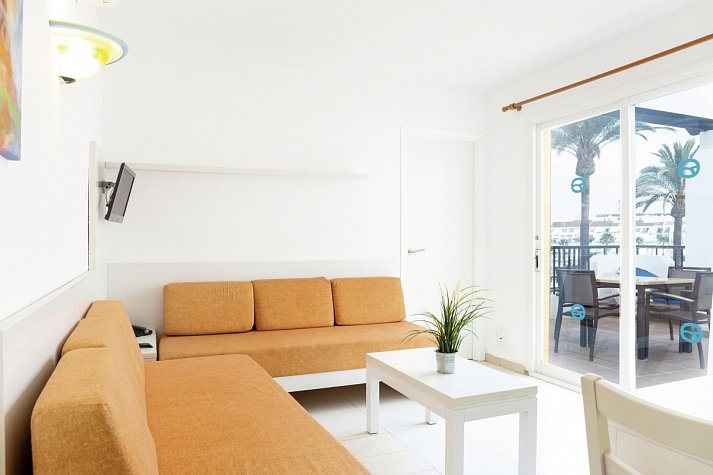 AluaSun Lago Park - Wohnbeispiel (Zimmercodierungen AB1 & OB1)