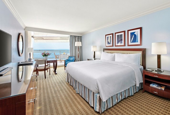 Fairmont Monte Carlo - Wohnbeispiel Doppelzimmer Deluxe Meerblick (Zimmercodierung UDM)